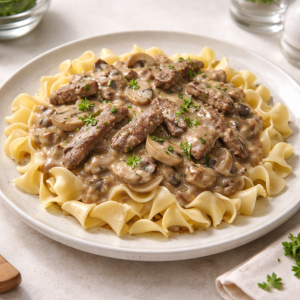 Classic Beef Stroganoff