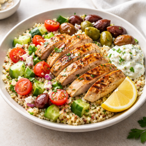 Mediterranean Chicken Bowl