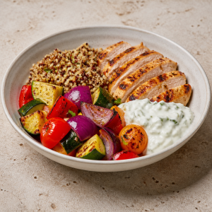Mediterranean Chicken Bowl